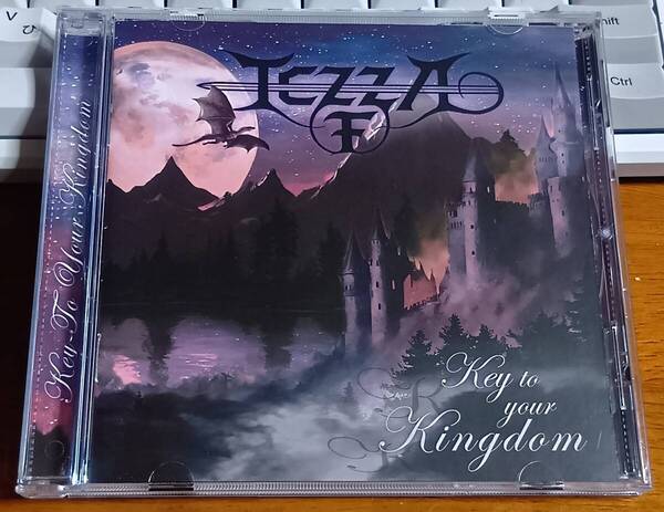 送料込み:中古★TEZZA F. / テッザ・エフ★KEY TO YOUR KINGDOM★イタリアン・メロディック・スピード・メタルの3rdアルバム