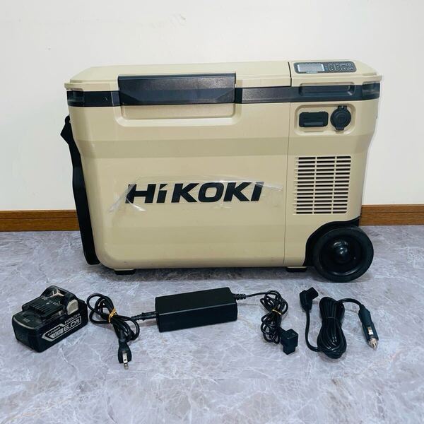 送料無料 ハイコーキ Hikoki UL18DBA サンドベージュ コードレス冷温庫 アウトドア 災害 車中泊 キャンプ 25L