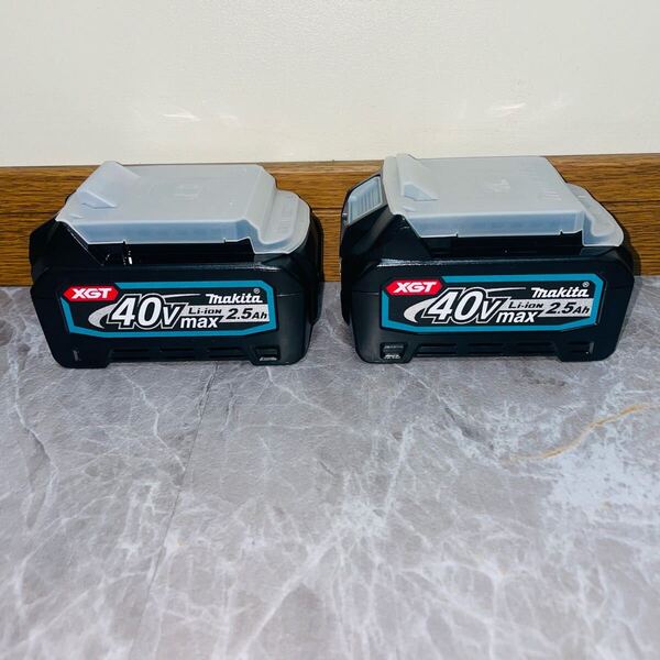 送料無料 makita マキタ 40V BL4025 2.5Ah 雪マーク バッテリー リチウムイオンバッテリー 40Vmax 足場 現場 DIY