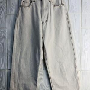 CLASSICAL ELF クリーム色 デニムパンツ ウエスト60cm Sサイズ