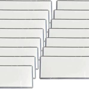 Felimoa チケットケース ハードタイプ 傷防止 折れ防止 UVカット保存用 15枚セット