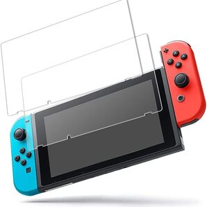 【2枚セット】日本旭硝子素材製 Nintendo Switch ガラスフィルム 強化ガラス フィルム 保護フィルム 液晶 フィルム