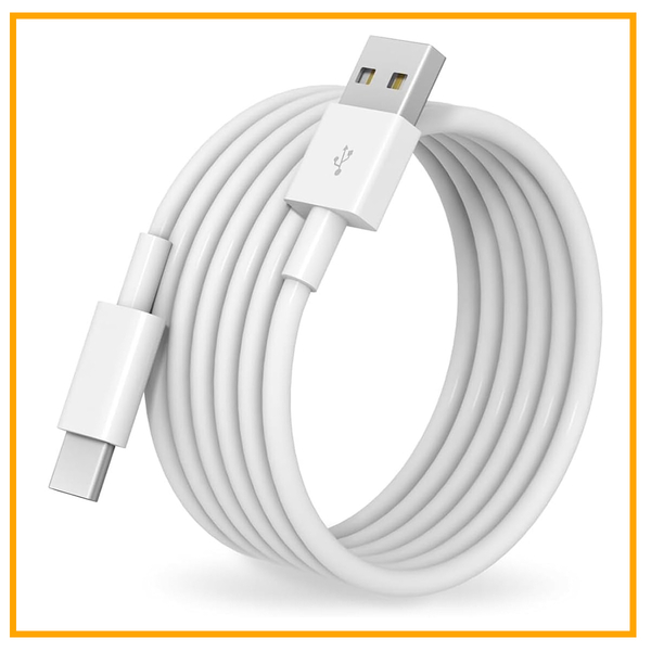 ◆USB Type C ケーブル (1本, 3m) LpoieJun タイプC (USB A to USB C)ケーブル 高耐久PVC素材 2A出力で超急速充電