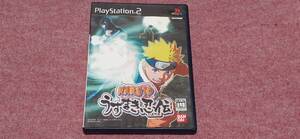 ◎ PS2 【NARUTO~ナルト~うずまき忍伝】箱/説明書/動作保証付/2枚までクイックポストで送料185円