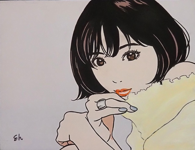 手描き油彩画 江口寿史 サイン キャンバスのみ 絵画 イラストレーター 漫画 Yahoo!オークション -「江口寿史サイン」の落札相場・落札価格
