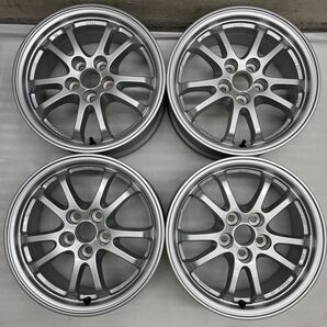 超美品☆希少 国産☆トヨタ純正☆ZVW50 プリウス☆15インチ 6.5J+45☆4本SET☆ウィッシュ.カローラ.アリオン.シエンタ等☆MADE in ジャパン