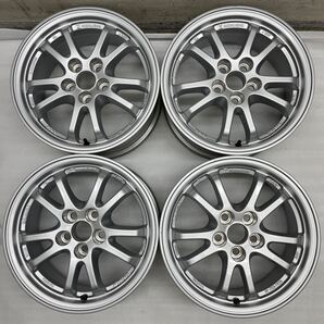 美品☆エアバルブ新品☆トヨタ純正☆ZVW50 プリウス☆15インチ 6.5J+45☆4本SET☆ウィッシュ.カローラ.アリオン.シエンタ.イスト等☆51.PHV