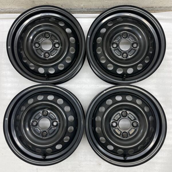 新車外し.超美品☆三菱純正☆B35系 デリカミニ☆純正スチール.14インチ 4.5J+46☆4本SET☆ekワゴン.スポーツ.日産車デイズ等にも