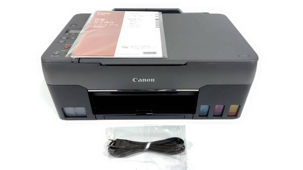 Canon プリンター 特大容量ギガタンク搭載 A4カラーインクジェット複合機 G3360 テレワーク向け美品!