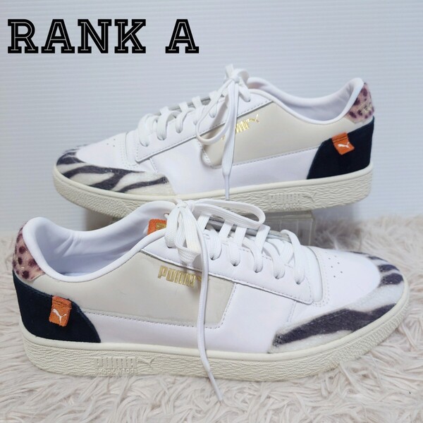 良品 PUMA RALPH SAMPSON MC W.CATS プーマ スニーカー シューズ 靴 28.5cm メンズ ホワイト 白色