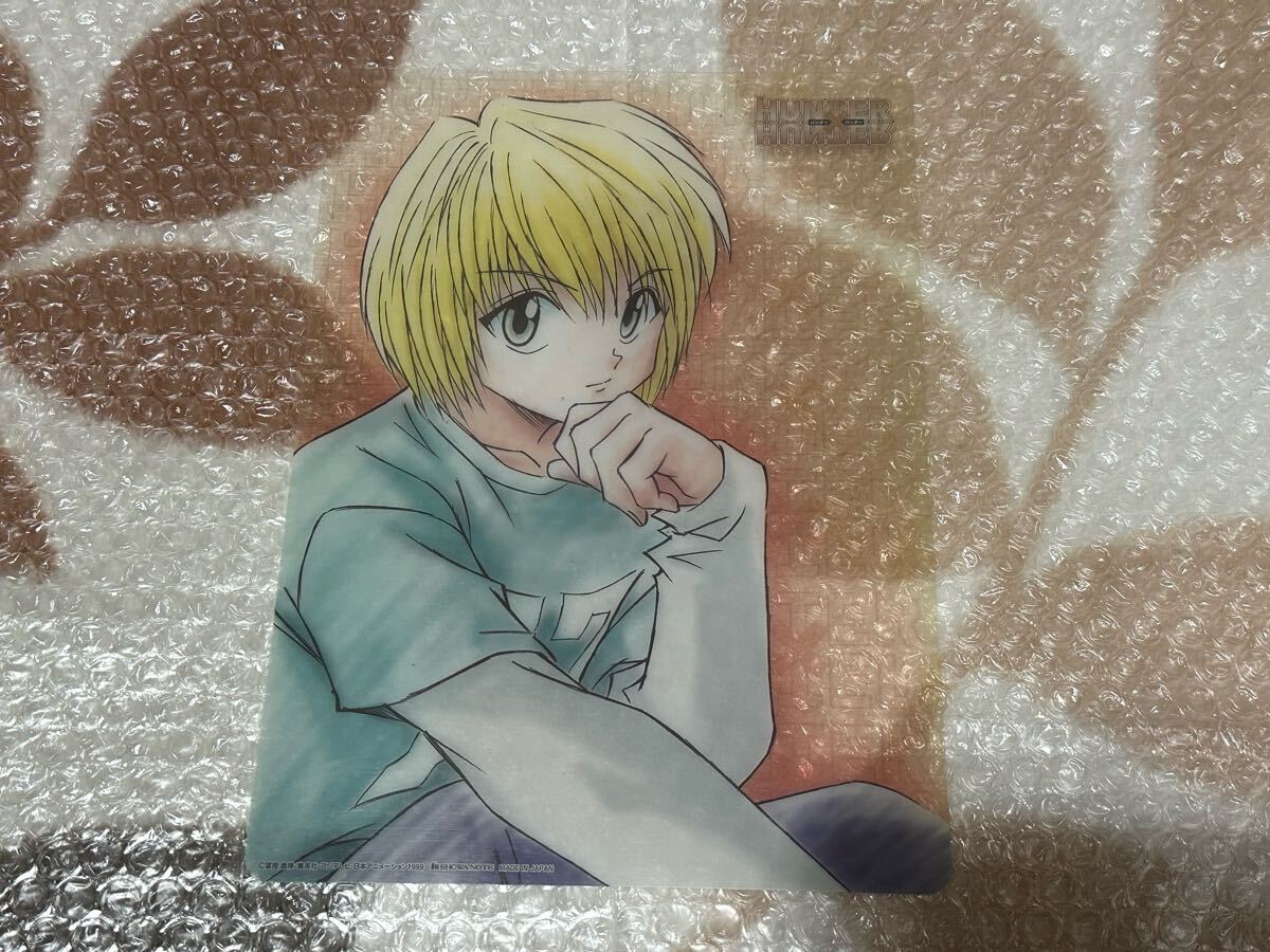 HUNTER×HUNTER カードコレクションL クラピカ 下敷き No.15 Yahoo!オークション -「クラピカ下敷き」の落札相場・落札価格
