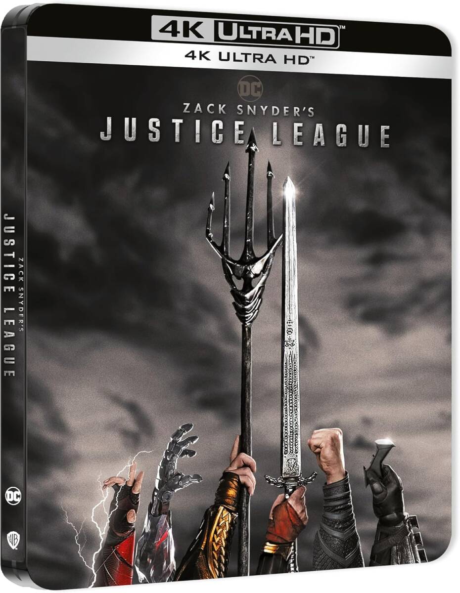 ジャスティスリーグ(2017)　スチールブック 4K UHD 北米版　新品未使用 Amazon.co.jp | ジャスティス・リーグ 限定スチールブック仕様