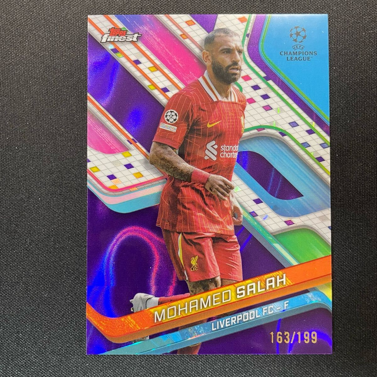 世界199枚限定！22-23 Topps SALAH サラー パラレルカード Amazon.com: 2022-23 Topps UEFA Superstars Common Yellow #19