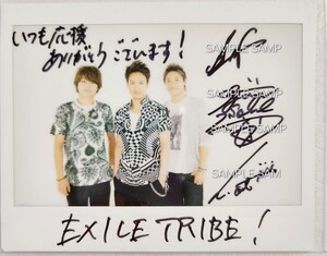 超レア当選品 三代目J SOUL BROTHERS 今市隆二 GENe 白浜亜嵐 小森隼 直筆サイン入りポラロイド写真 当選通知応募雑誌あり
