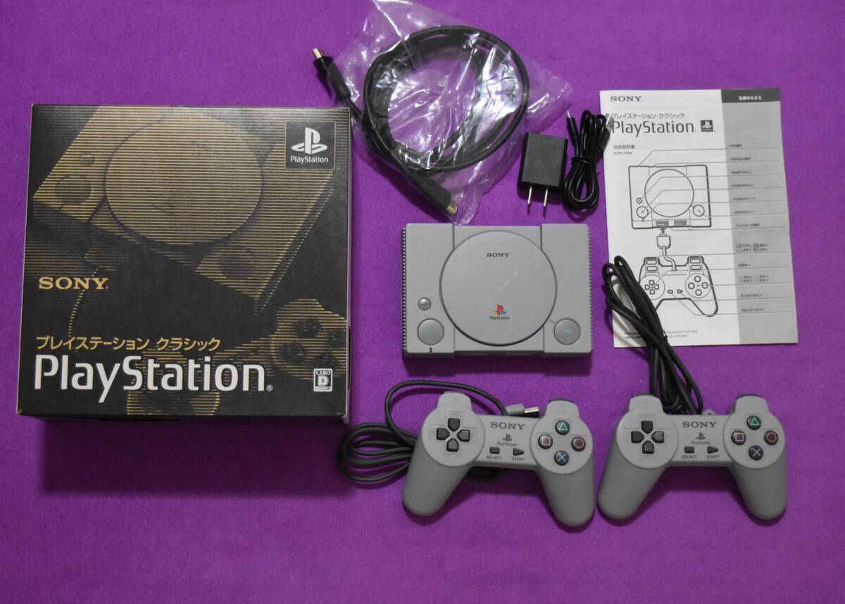6-103【ほぼ未使用】プレイステーション クラシックミニ 箱付き 6-103【ほぼ未使用】プレイステーション クラシックミニ 箱付き