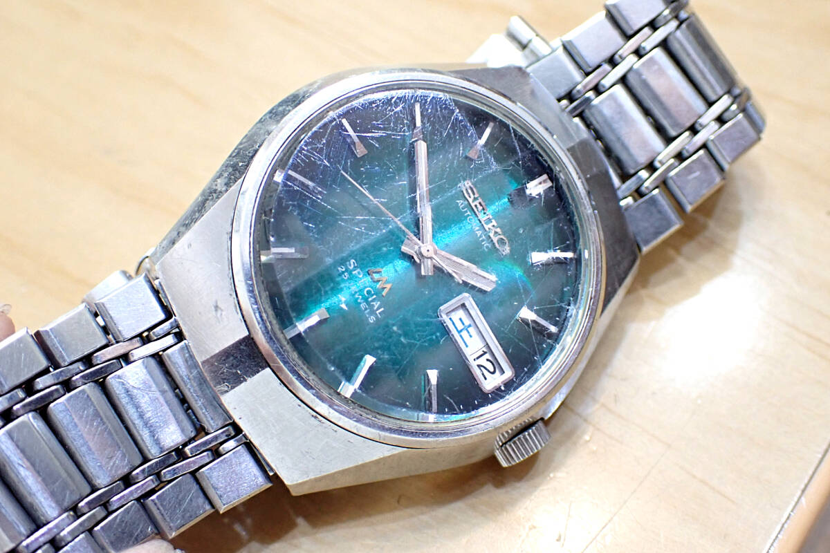 SEIKO LM SPECIAL 自動巻き時計 ダークブルー Yahoo!オークション -「セイコーlmスペシャル」の落札相場・落札価格