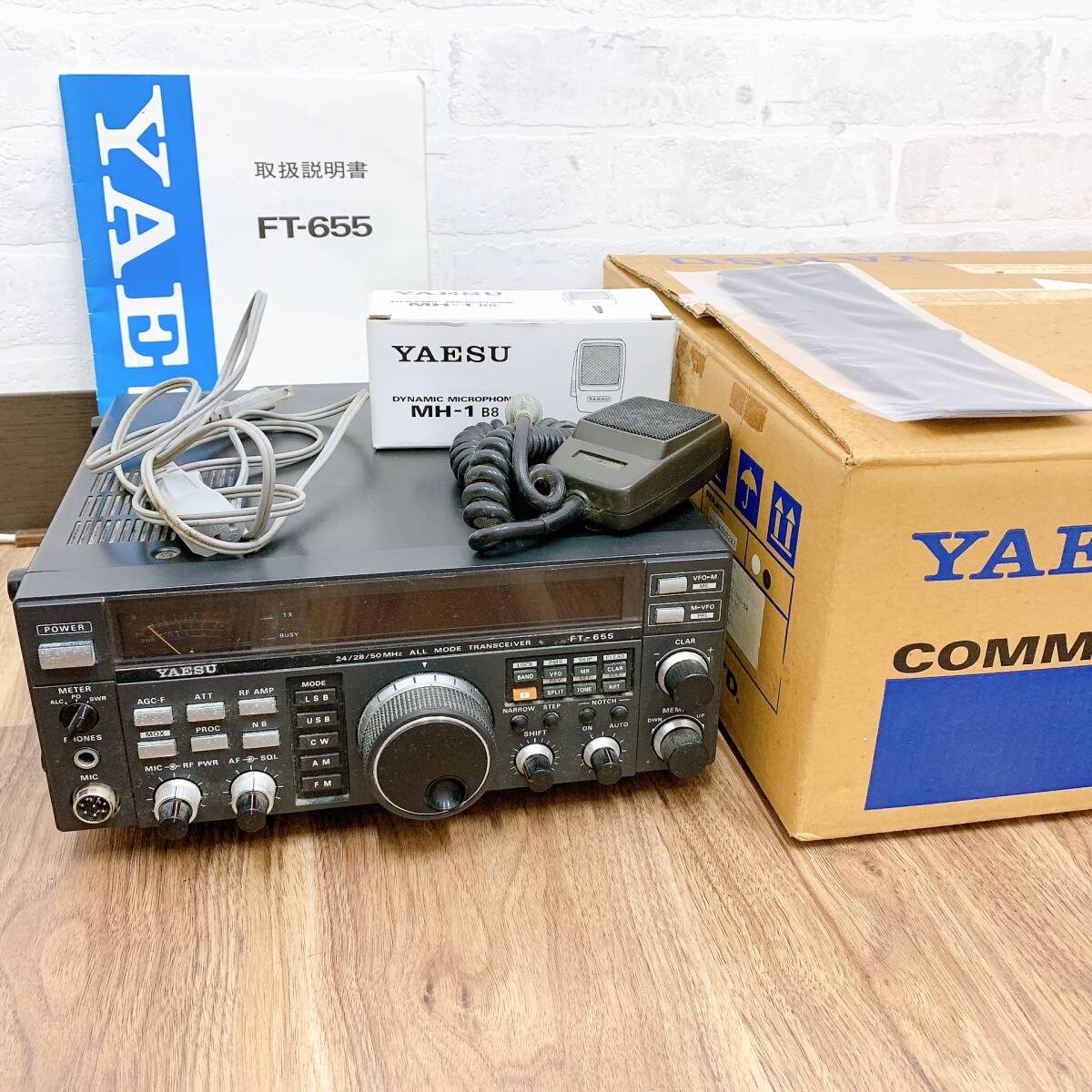 YAESU FT-655 トランシーバー(100W) Yahoo!オークション -「ft-655」の落札相場・落札価格