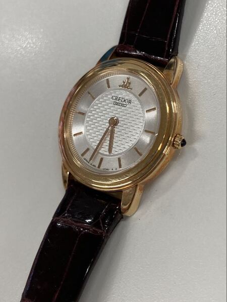 SEIKO CREDOR セイコー クレドール クォーツ 18KT 4J80-0060