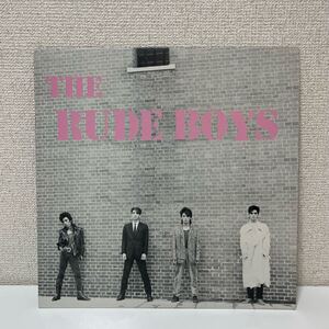 希少 自主制作盤 レコード The Rude Boys 1984 EP PUNK ROCK