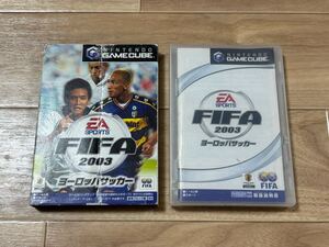 GC ゲームキューブ ソフト スリーブ状態悪い FIFA 2003 【B】