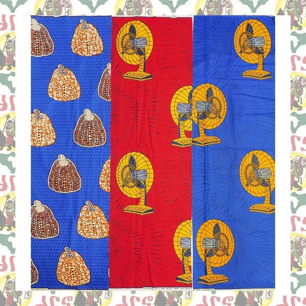 アフリカンプリント 生地 お買い得 35cm x 115cm 3柄 K83(ハギレ パッチワーク 手作りマスク 小物作成に)