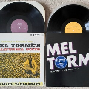 〈ジャズヴォーカル名盤〉Mel Tormeメルトーメ2点①カリフォルニア組曲(Bethlehem→Cayre)★US再発盤②Musicraft Years(コロムビア)1973年