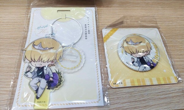 家庭教師ヒットマンREBORN! リボーン カフェ 中国 ipstar フラワー SD デフォルメ アクリルスタンドキーホルダー 缶バッジ ベルフェゴール