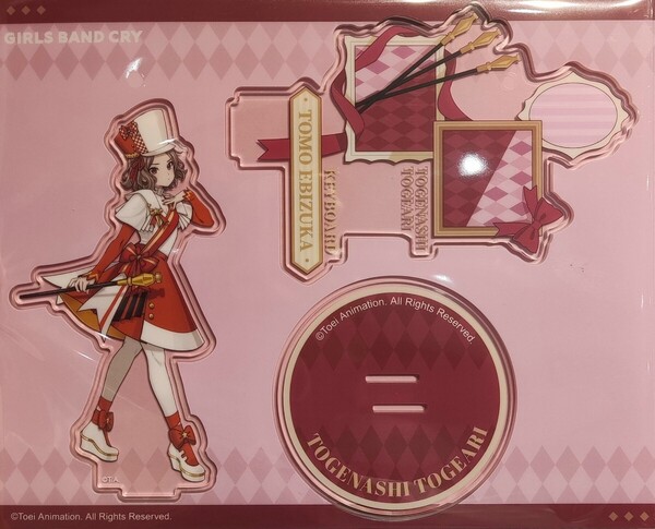 GIRLS BAND CRY ガールズバンドクライ GBC ガルクラ 次元波板糖 中国 コラボカフェポップアップストア 等身 アクリルスタンド 海老塚智