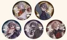 文豪ストレイドッグス 文スト 中国 上海 ポップアップ 中華風 春河35 缶バッジ ボックス 中原中也 太宰治 中島敦 江戸川乱歩 芥川龍之介