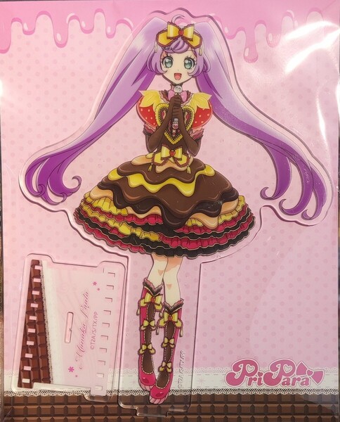 プリパラ PriPara JOYOUTH 中国 ポップアップストア popup チョコレート アクリルスタンド 真中らぁら