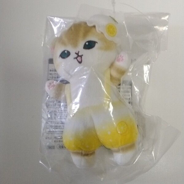 一番くじ モフサンド Fruit Parlor C賞 ぬいぐるみマスコット フルーツパーラー レモンフロートにゃん