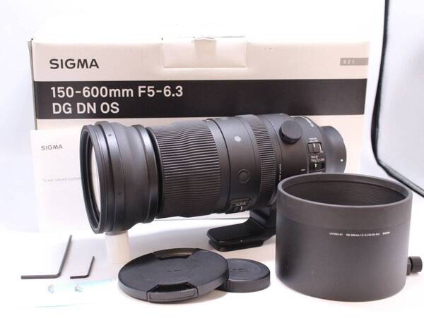 SIGMA 150-600mm F5-6.3 DG DN OS SONY Eマウント レンズ ズーム 望遠 フルサイズ ミラーレス用 Sports