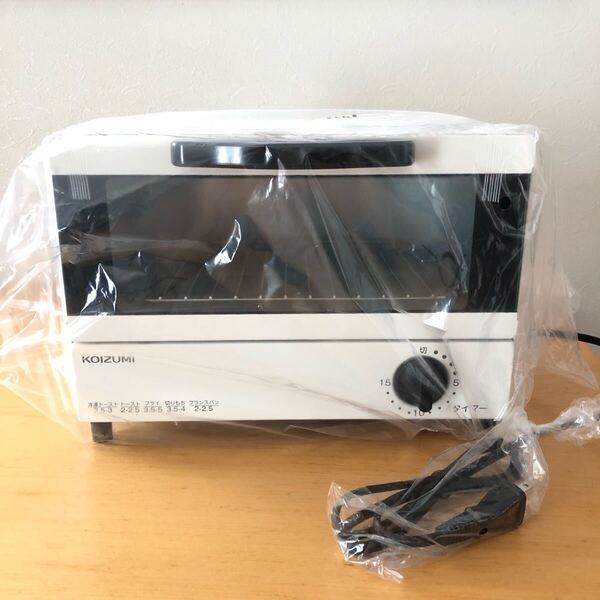 【保証書付き新品】KOIZUMI オーブントースター KS-TS21T-W ホワイト