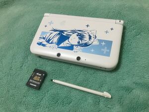【超美品】ニンテンドー3DS LL NEWラブプラスマナカデラックス 任天堂 ホワイト