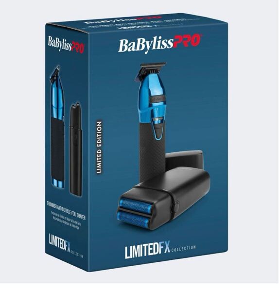 BaByliss PRO LimitedFX Black & Blue バリカンセット レア 希少 美容師 理容師 バーバー 床屋 wahl フェードカット