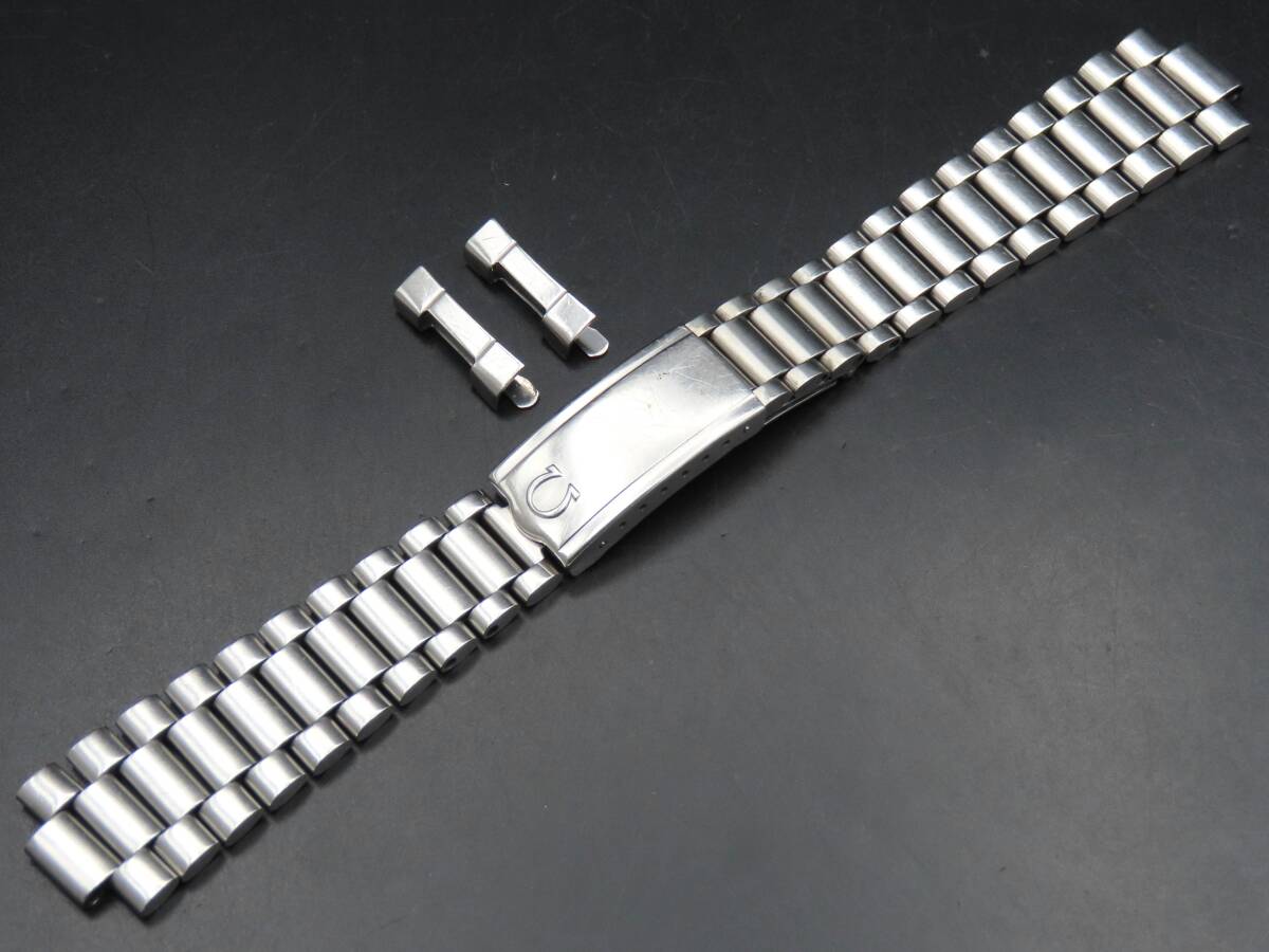 【新品・未使用】 OMEGA オメガ 純正 ヴィンテージ 金属ベルト ③ Yahoo!オークション -「オメガ ベルト 純正」の落札相場・落札価格