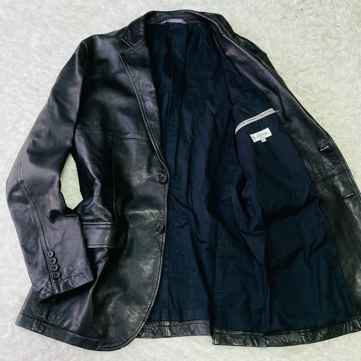 PAUL SMITH テーラードジャケット 牛革 レザー 1Bタイプ L 2025年最新】Yahoo!オークション -ポールスミス レザー