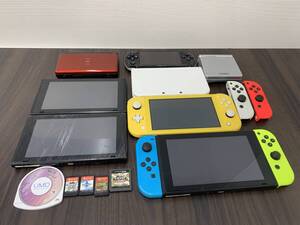 ゲームまとめ 任天堂 Switch スイッチ ゲームボーイアドバンスSP new 3DS LL DS Lite PSP HAC-001 HDH-001 RED-001 ソフト 写真10枚以上