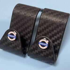 VOLVO ボルボ volvo カーフック ヘッドレストフック シートフック 車用収納 車内収納 収納用品 車用品 カーアクセサリー おしゃれ 2個入
