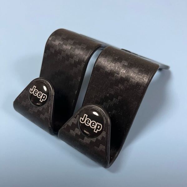 ジープ jeep Jeep カーフック ヘッドレストフック シートフック 車用収納 車内収納 収納用品 車用品 カーアクセサリー おしゃれ 2個セット