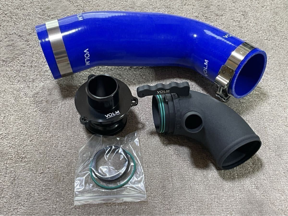 forge ターボインレットパイプ　ターボマフラーデリートパイプセット フォルクスワーゲン ポロ GTI (AW型) Forge（？）ターボマフラー