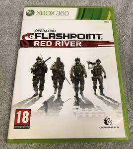 XBOX360 OPERATION FLASHPOINT RED RIVER 海外版 動作未確認品です。