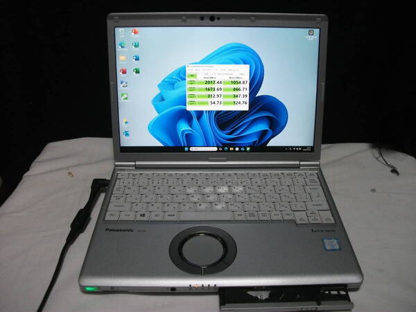 希少16GBメモリ/Win11 Panasonic Let's note CF-SV8SFKVS/Corei7/新品SSD512GB/ SIMフリー/マルチ/Office2021(455)