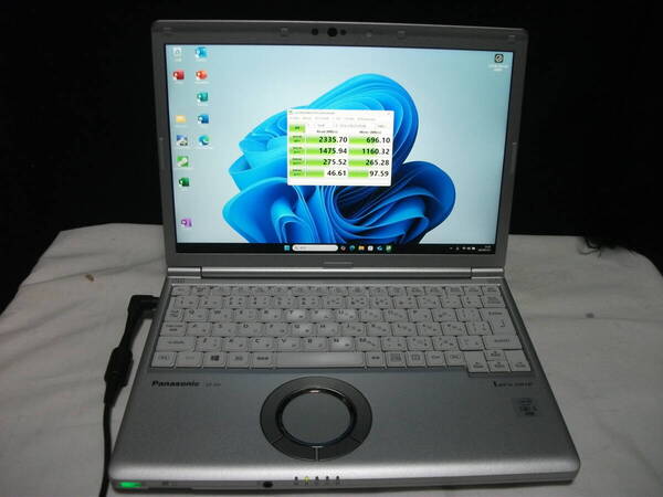 希少16GBメモリ/Win11 Panasonic Let's note CF-SV9RDQVS/Corei5/SSD256GB/Office2021(457)