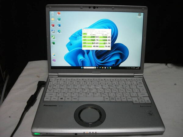 Win11 Panasonic Let's note CF-SV9RDLVS/Corei5/8GBメモリ/SSD256GB/Office2021(451)