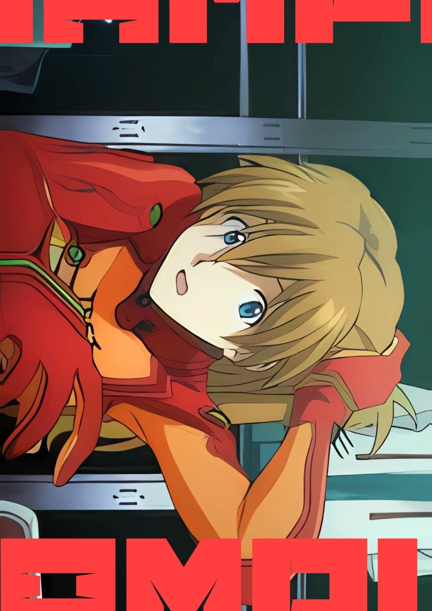 エヴァンゲリオン アスカ ポスター C5647【A4 ポスター】惣流・アスカ・ラングレー／新世紀