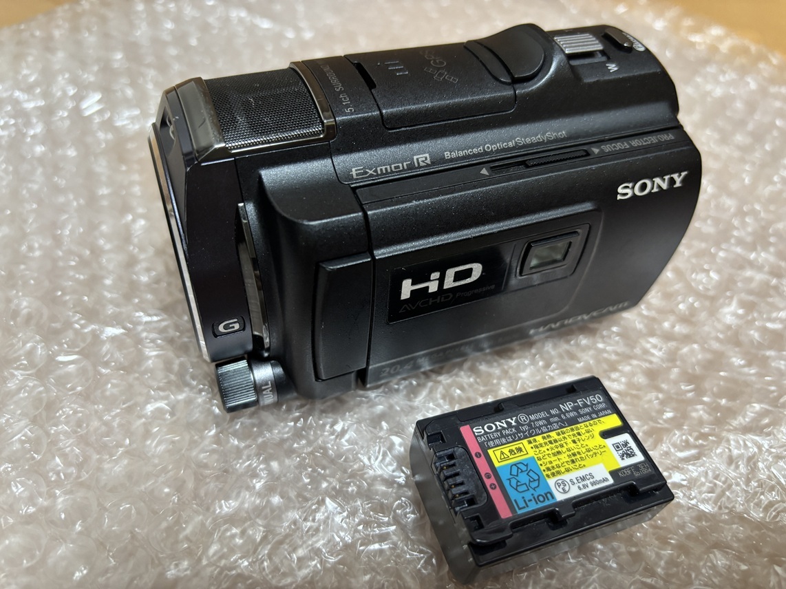 Sony HDR-PJ630 ハンディカム【ジャンク品】 Yahoo!オークション -「hdr-pj630v」の落札相場・落札価格