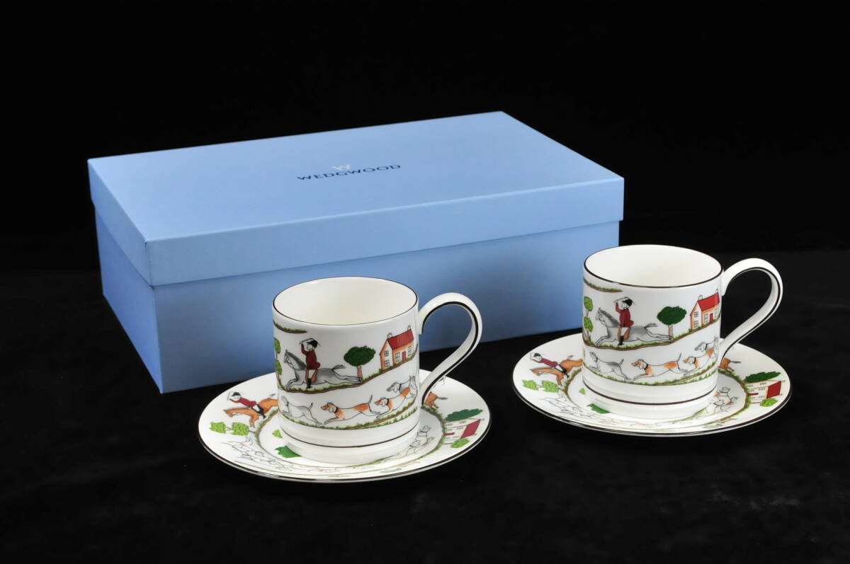 ハンティングシーン　セット Amazon.co.jp: 【正規輸入品】ウェッジウッド ハンティング