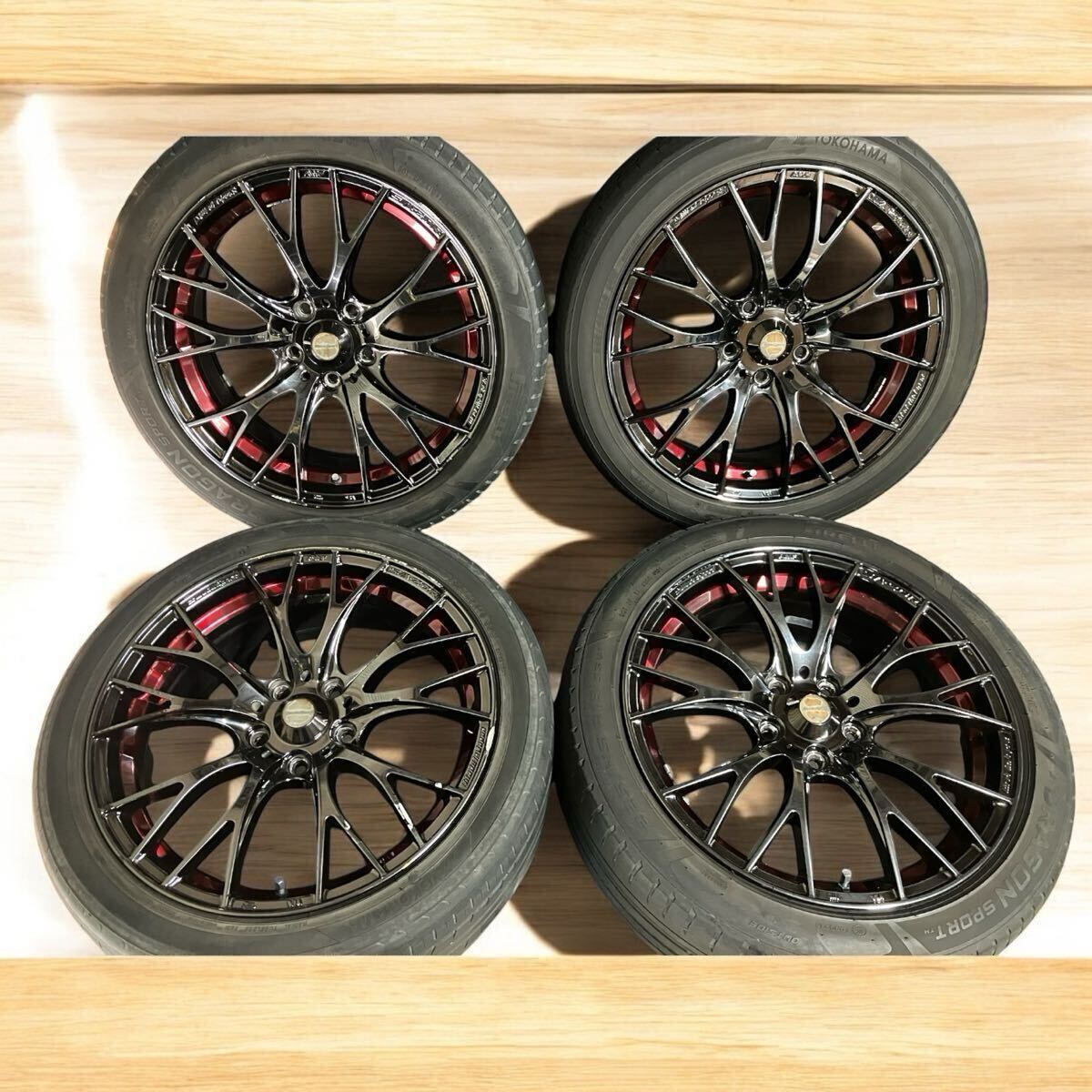 18インチ ホイール/タイヤセット　5穴　PCD114.3 最終値下げ 2025年最新】114.3 5穴 18インチホイールの商品一覧 - Yahoo