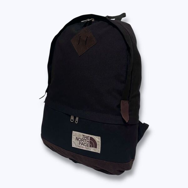 【日本未発売】THE NORTH FACE ノースフェイス 茶タグ リュック 黒 デイパック バックパック NFM87755